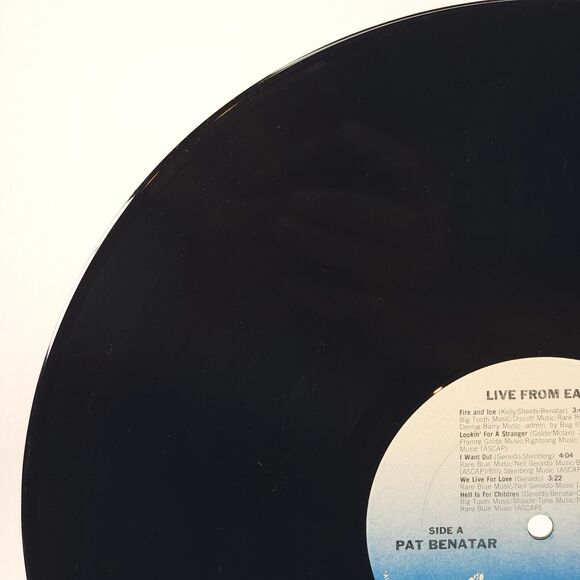 Pat Benetar Live From Earth Vinyl LP CHR 1451 Chrysalis In Original Shrink Wrap - Picture 8 of 15